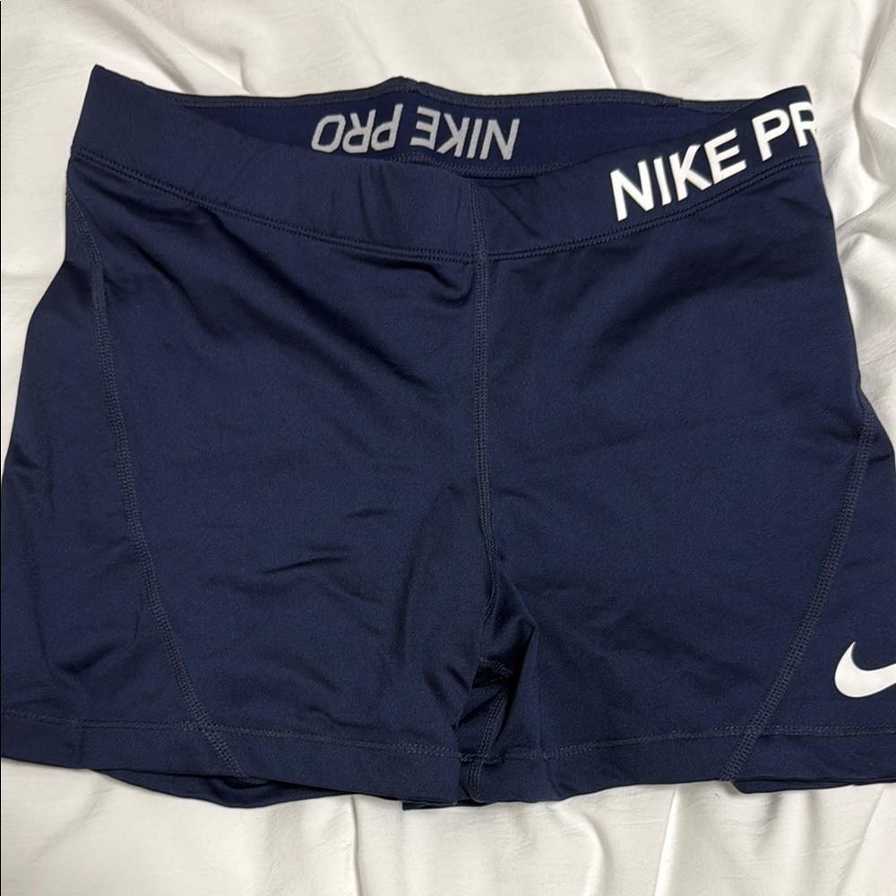 Nike Pro Women's Navy Shorts